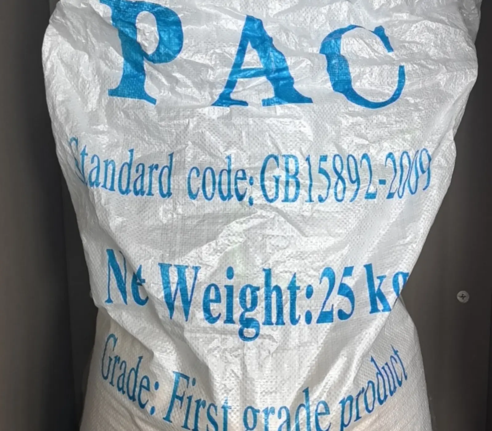 PAC solid 25kg bag
