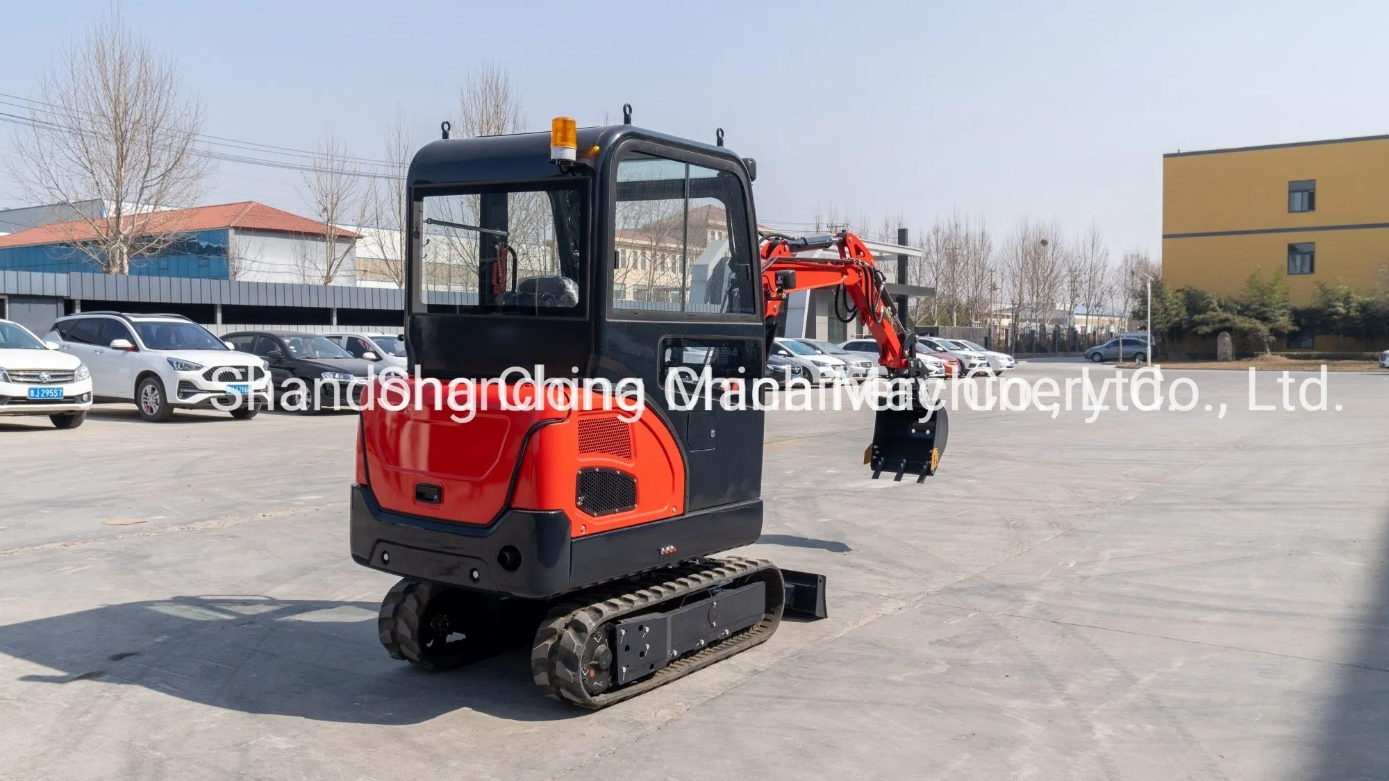 1000kg/1.0 Ton CE ISO Electric Home Used Garden Crawler Backhoe Garden Micro Household Farm Construction Greenhouse with Boom Swing and Radio! ! ! Excavator