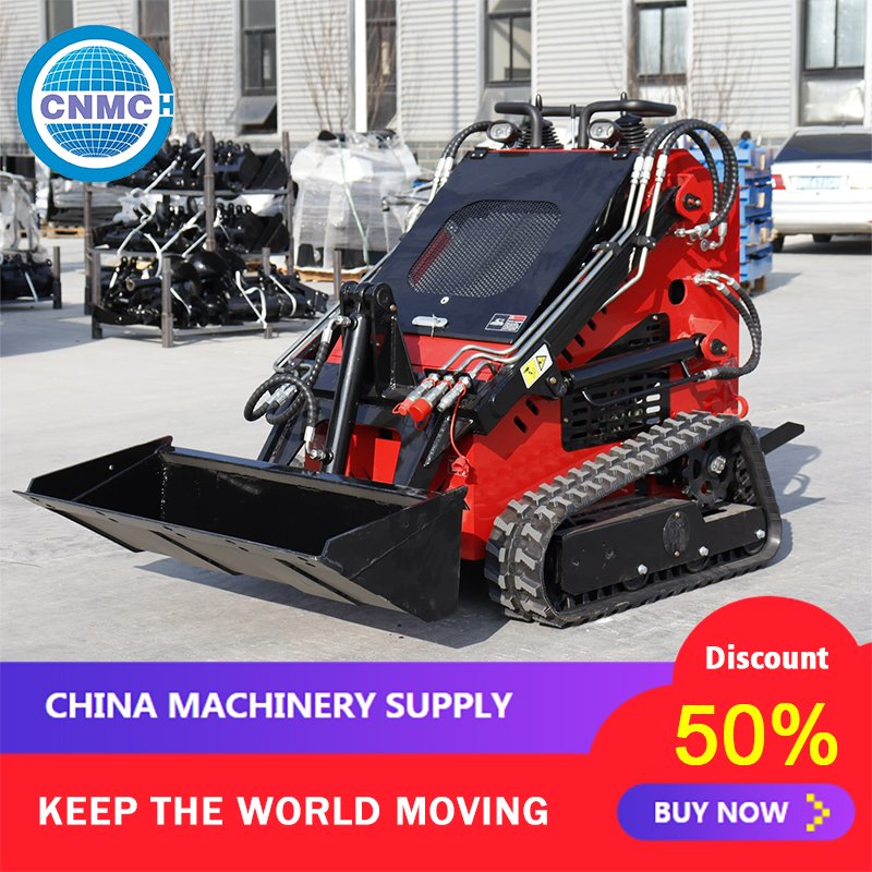 5 Ton 55kw China Mini Wheeled Tracked Crawler Used Remote Control in Australian Warehouse Skid Steer Loader