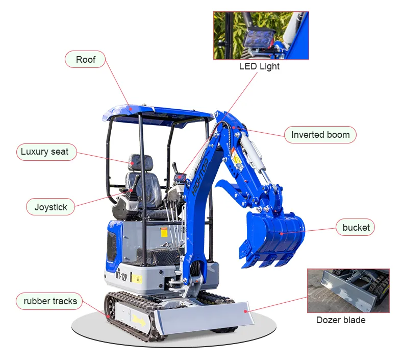 Mini Excavator View 6