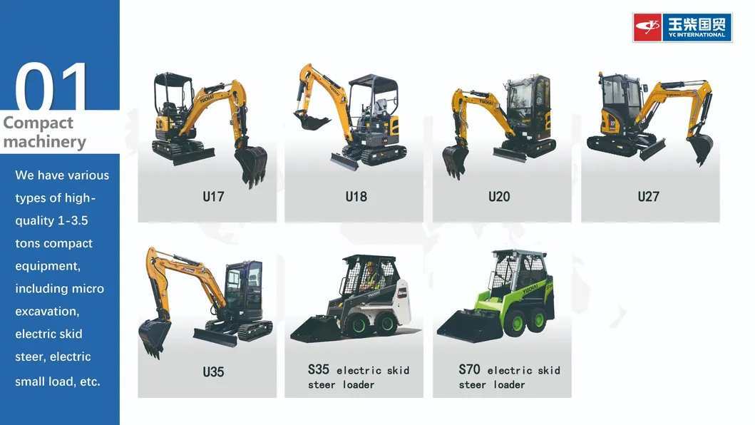 U17 Excavator Compact Design