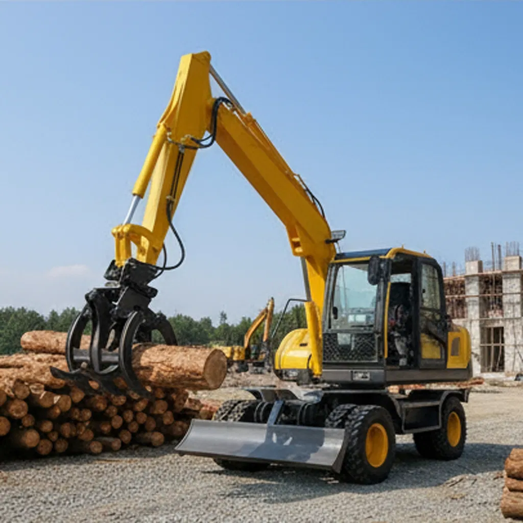 Wheel Excavator Detail 2