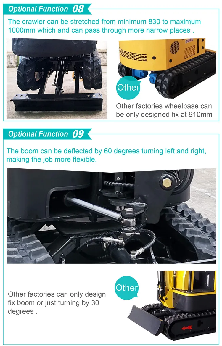 HT10 Mini Excavator Working 3