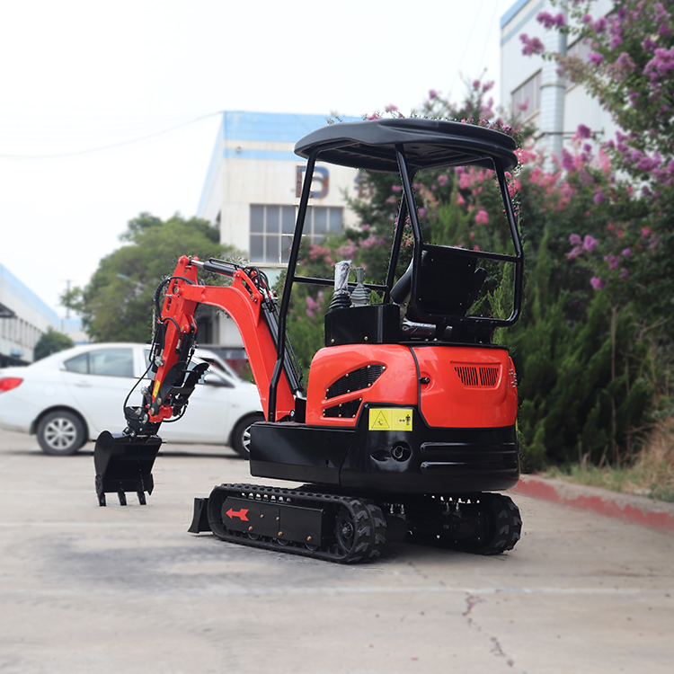 Sdjg 0.8 1.2 1.5 2 Ton Electric Hydraulic Micro Small Crawler 1 Ton Mini Digger Bagger Mini Excavator