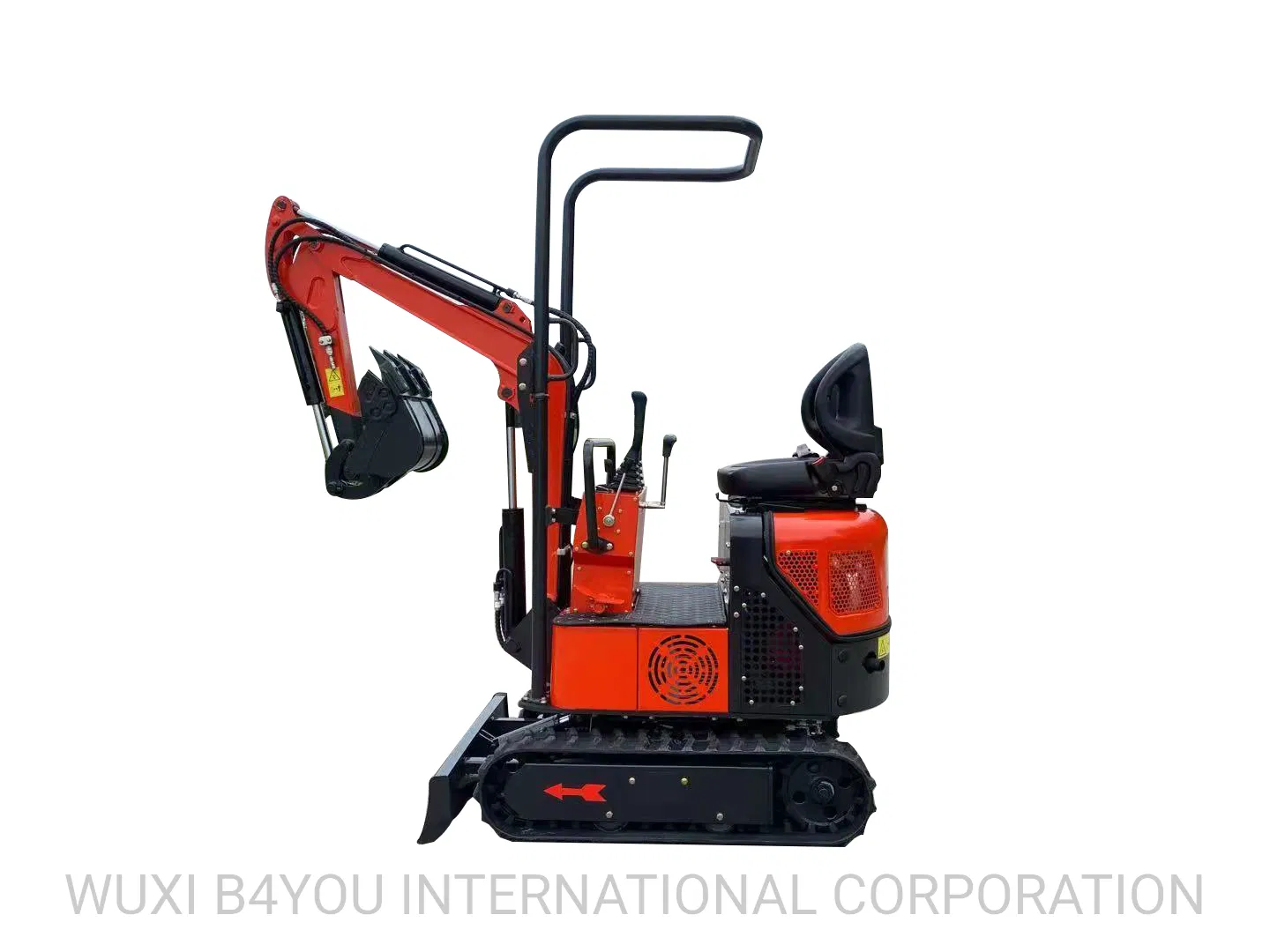 Compact 1 Ton Mini Digger Excavator with Rubber Tracks