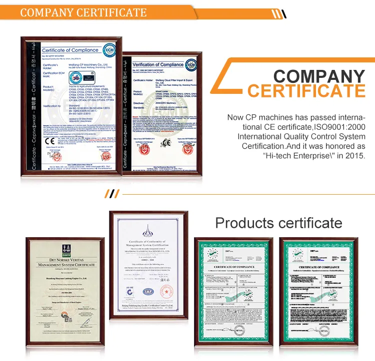 Certifications