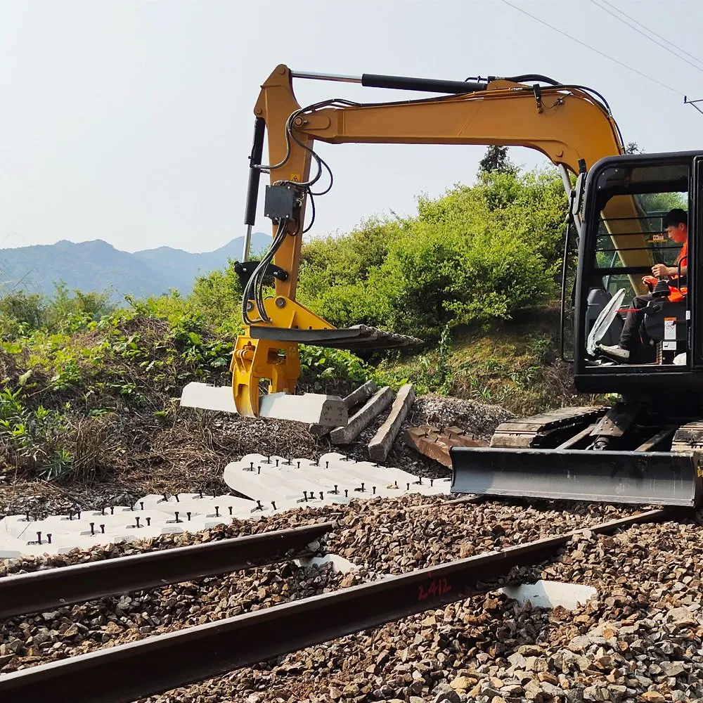 Construction and Maintenance Heavy-Duty Maintenance Thumb Head Excavator Hydraulic Crawler Mini Excavator