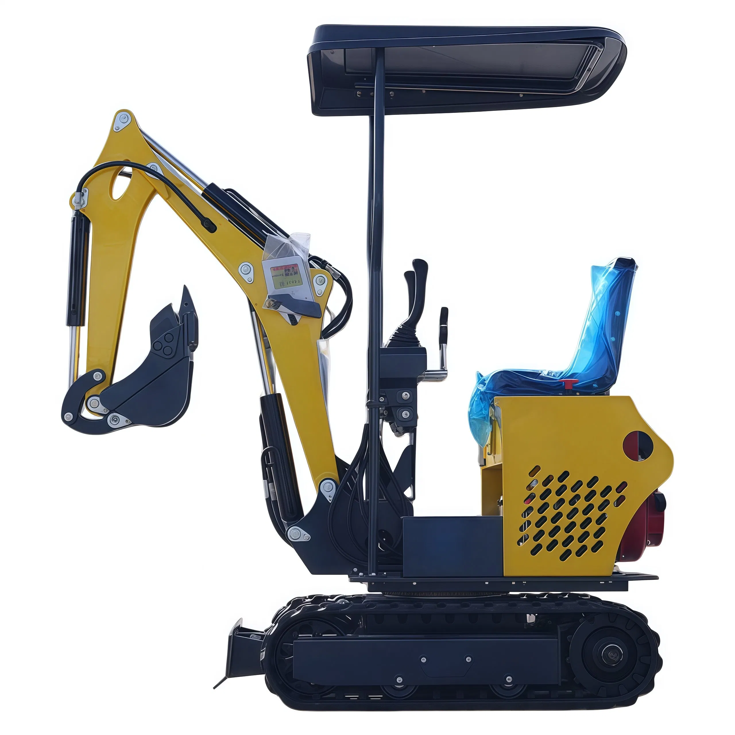 Versatile Mini Small Bagger Excavator for Compact Spaces and Urban Sites with Hydraulic Hammer and Thumb 1 Ton 2 Ton 3 Ton 6 Ton for Garden/Road/Farm/Home 360°