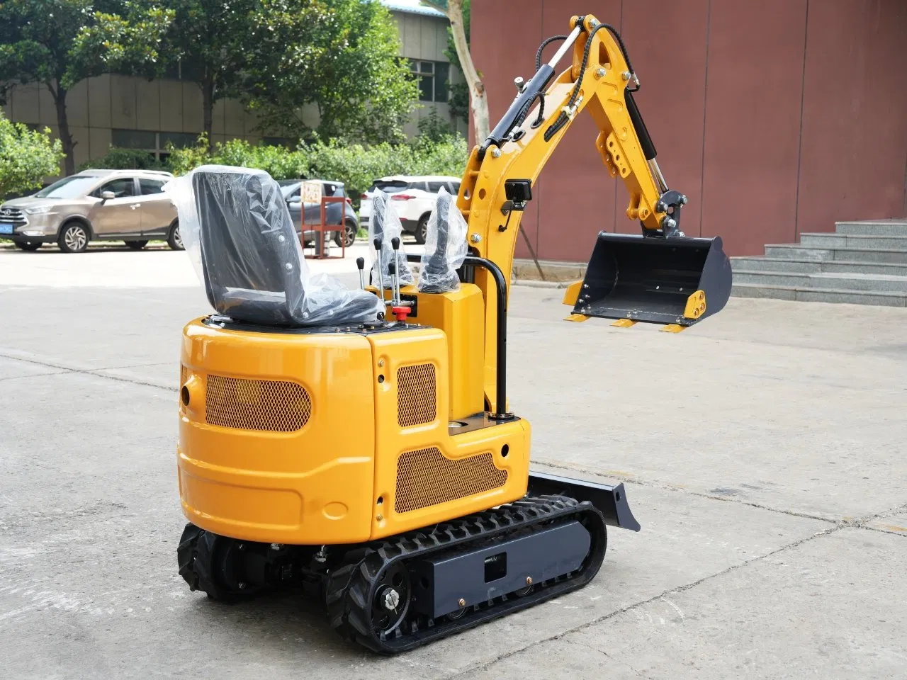 Zero Tail Swing Mini Excavator for Confined Space and Urban Work Sites