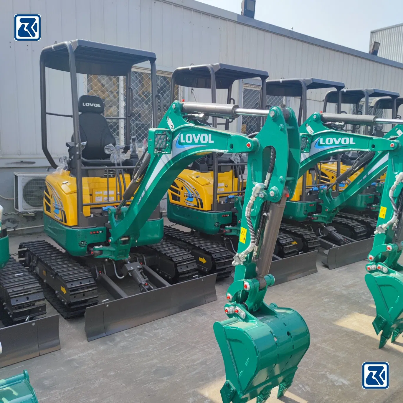 Factory Crawler Euro 2-5 2.5ton Small Micro Excavators 2ton 3.5 Ton Farm Used Hydraulic Construction Diggers 5 Ton Mini Excavator with Thumb for Sale