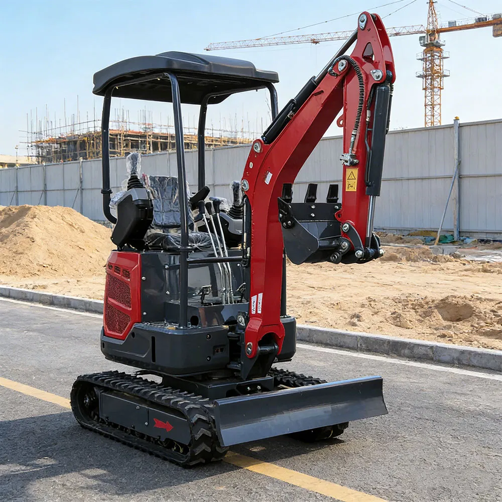 Auger Hydraulic Crawler Machine Earth Drill Attachment Mini Excavator for Hole Digging and Ground Drilling