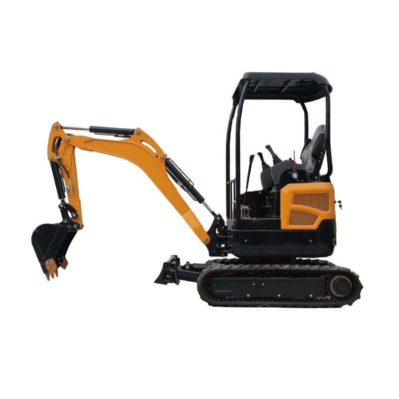Micro Small Wholesale Wolong 0.8ton 1.8ton 2ton Mini Excavator Electric Drive Digger for Household Orchard Farm Greenhouse Construction Works