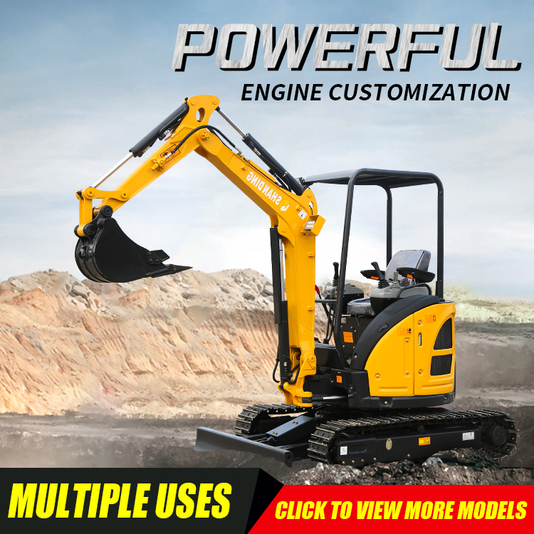 Free Shipping! Hydraulic Mini Crawler Excavators Amphibious New Small Digger 1 Ton Excavator with Cab for Sale