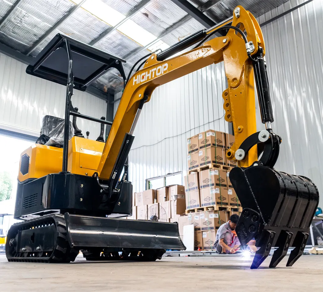 Mini Excavator Detail 1