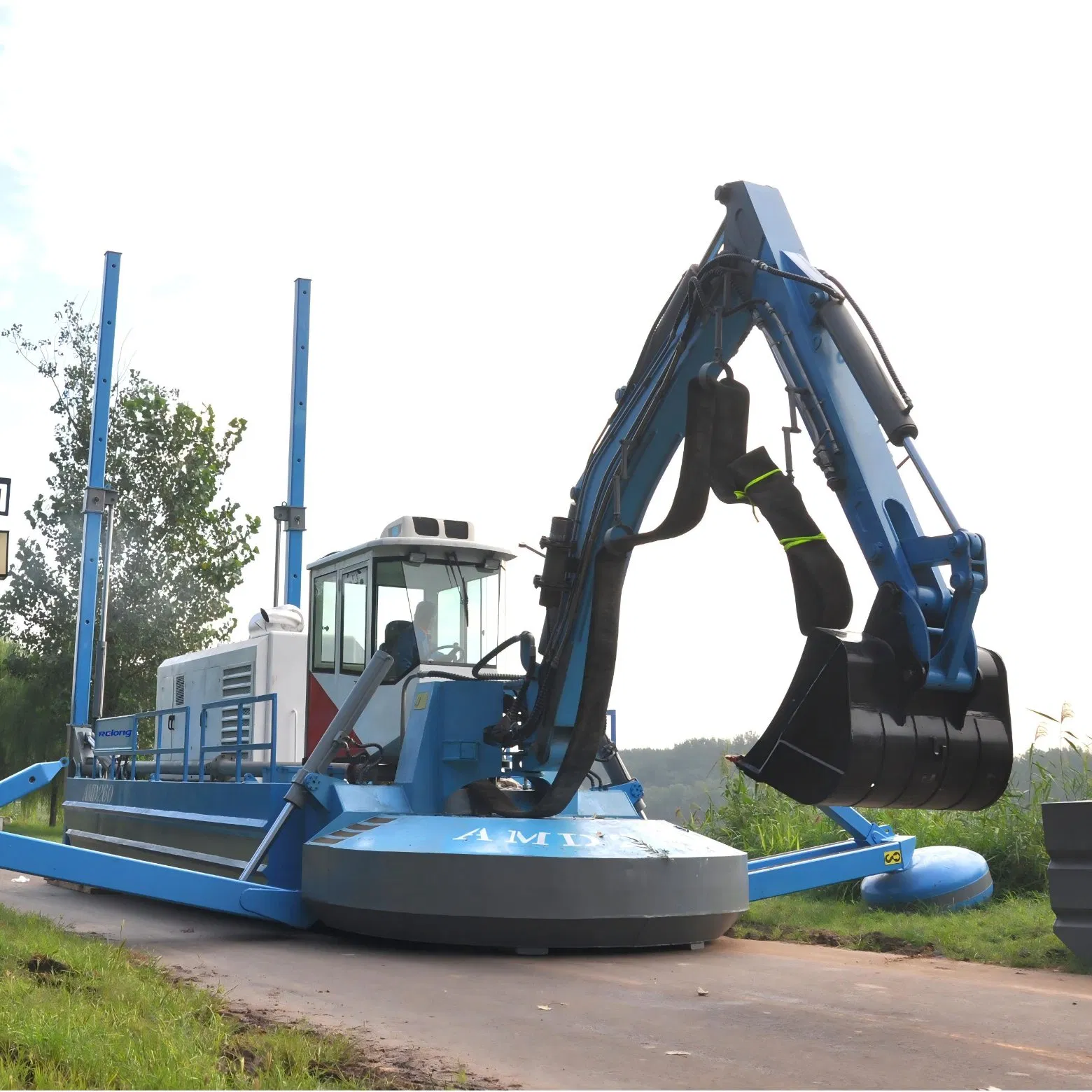 Energy-Saving Hydraulic Thumb for Mini Excavator