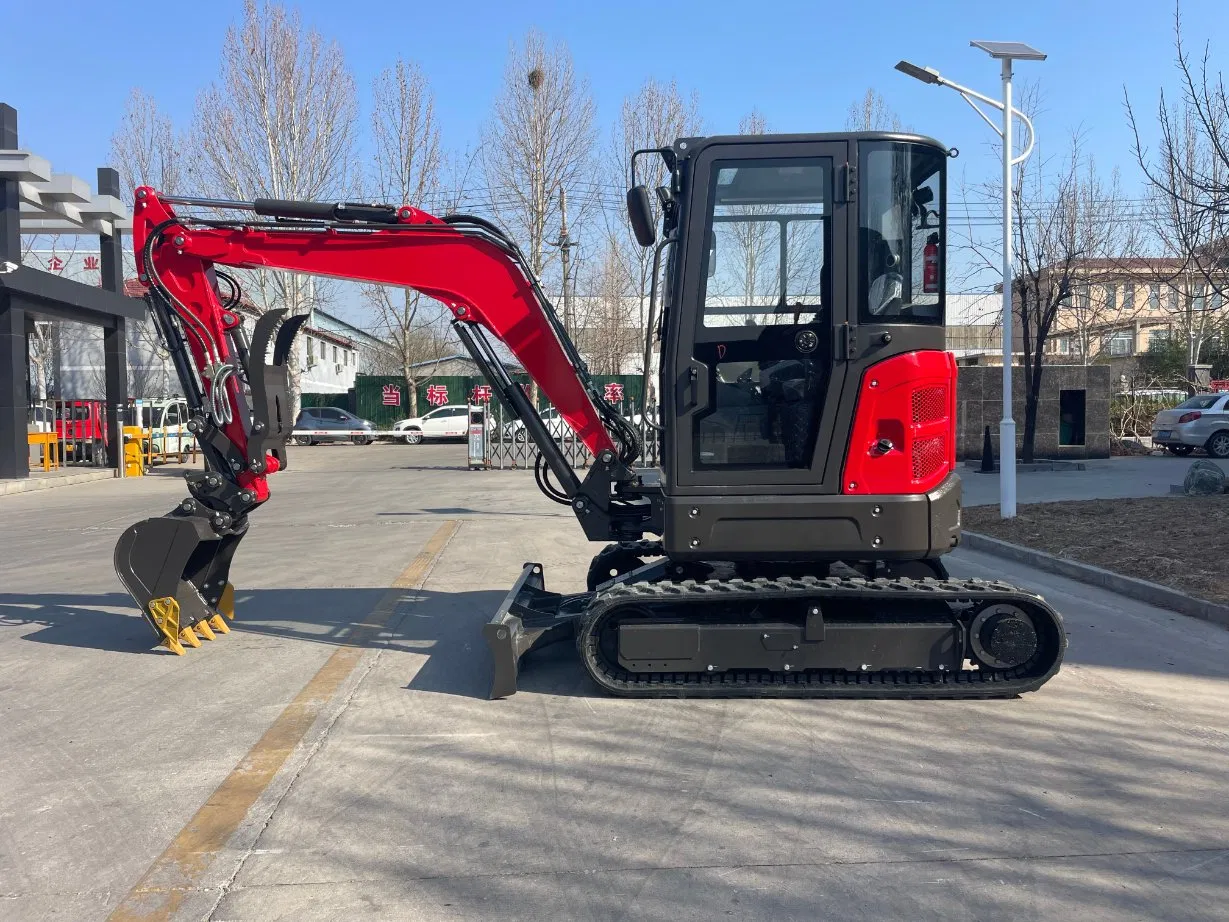 Multifunction 3.5 Ton Mini Excavator Compatible with Auger Breaker Ripper Bucket and Other Attachments Compact Small Digger for Versatile Construction Jobs