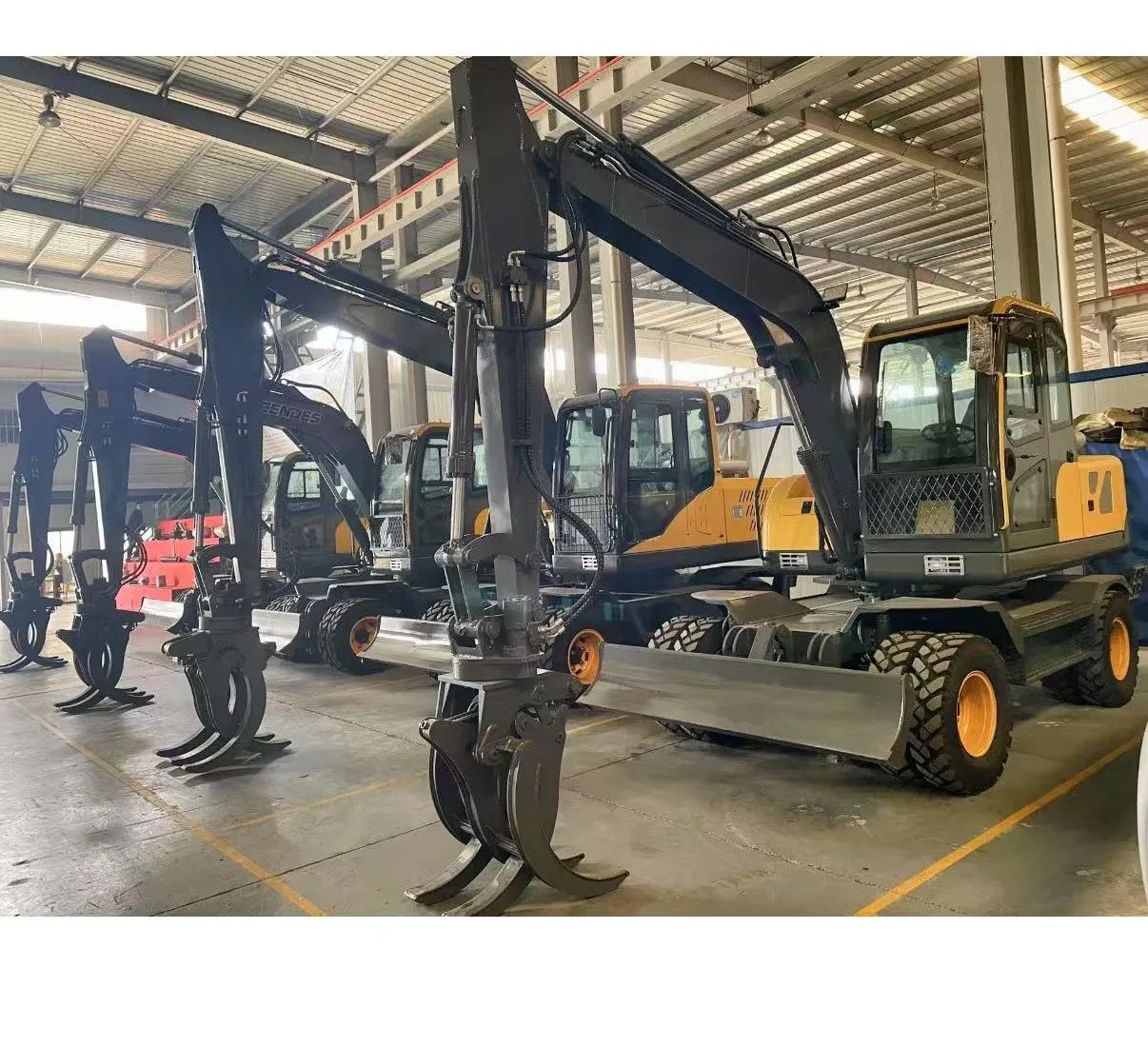 Zero Tail Swing Mini Excavator for Confined Space and Urban Work Sites