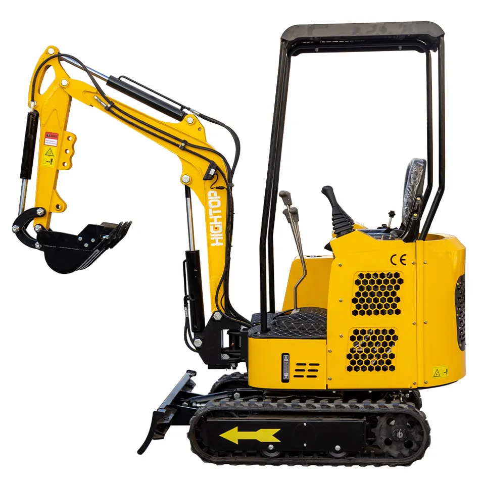 Retractable Track Mini Excavator