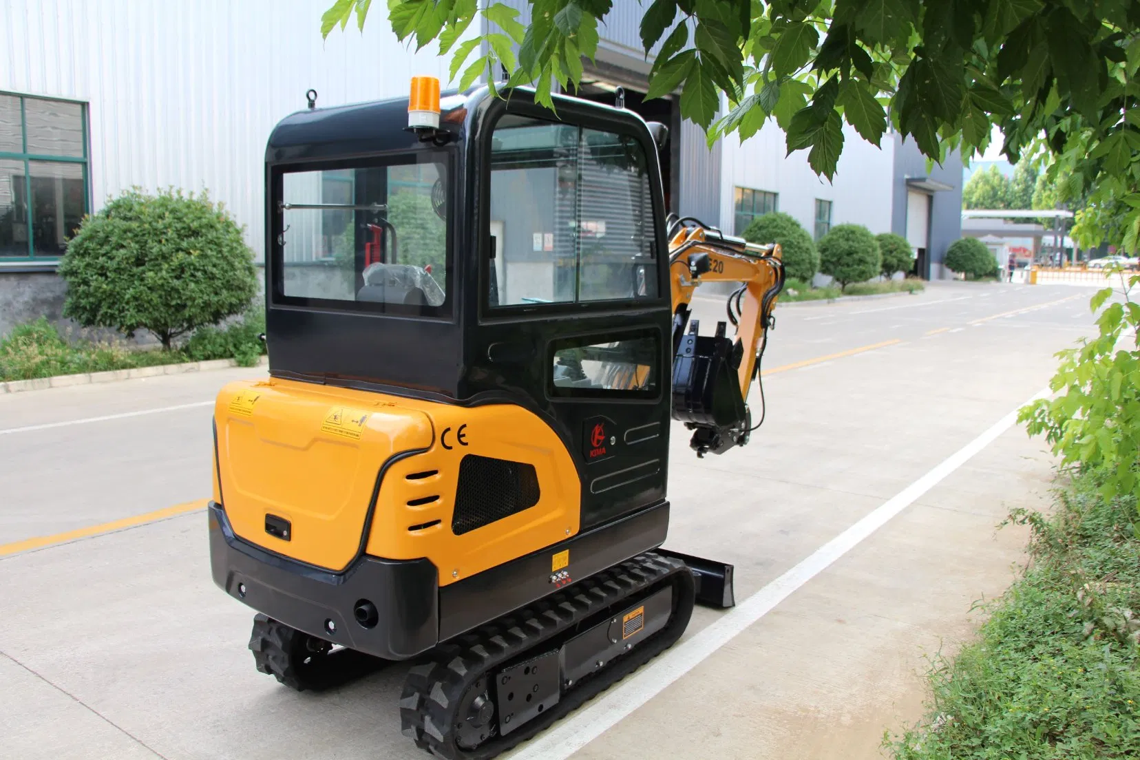 KME20 Mini Excavator, Hydraulic Excavator, Imported Hydraulic Excavator Rubber Track, Backhoe Excavator