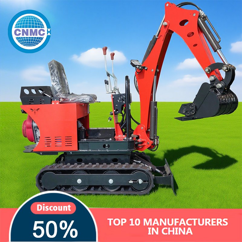 China Manufactured High Quality 1 Ton Compact Hydraulic Mini Excavator with Rubber Tracks for Tight Space Operation Mini Excavator