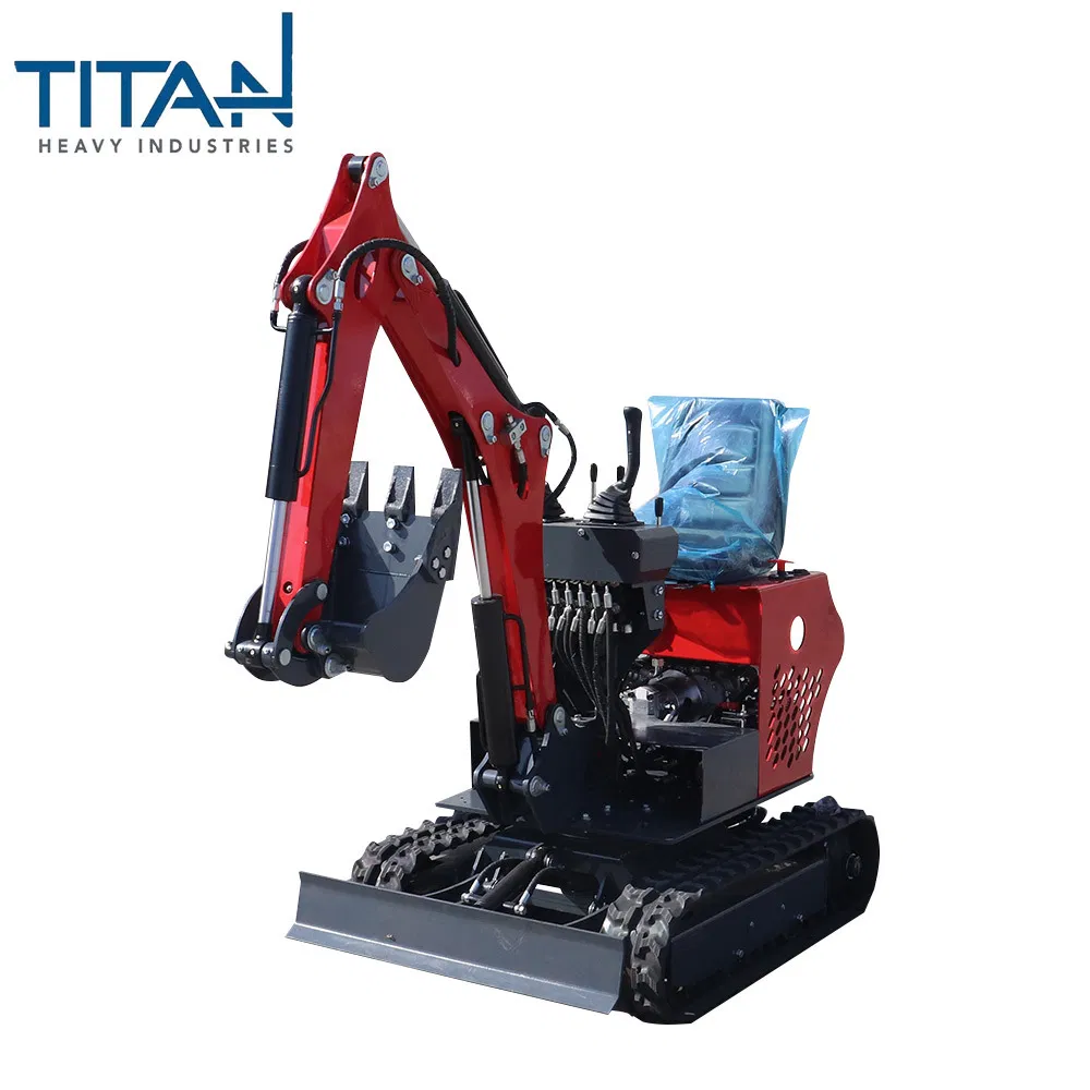 Free shipping!!!Garden Cheap Mini Digger Mini 1000kg Crawler Micro Hydraulic Excavator Small Hydraulic Hole Crawler Rubber Track Excavators with Ce Euro5 EPA4