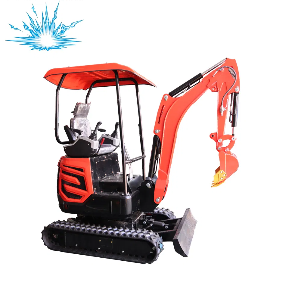 Chinese Good Price Reliable Supplier Long Reach Arm Agricultural Mini Crawler Excavator for Garden and Farm