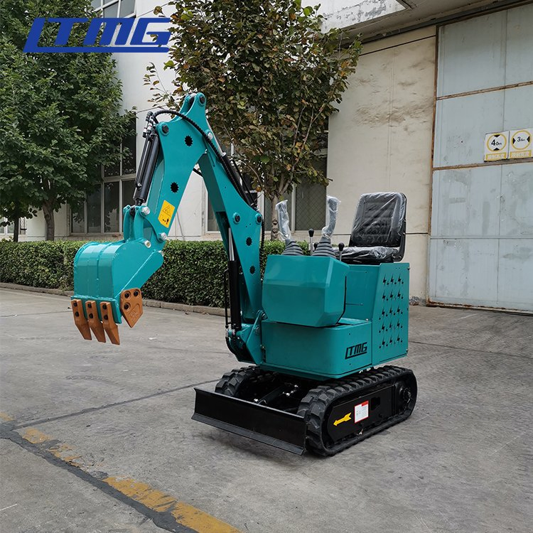 Ltmg Lithium Battery Zero Tail Digger 0.8 Ton 1 Ton 1.5 Ton 1.7 Ton 2 Ton Electric Mini Excavator with Side Swing Cab