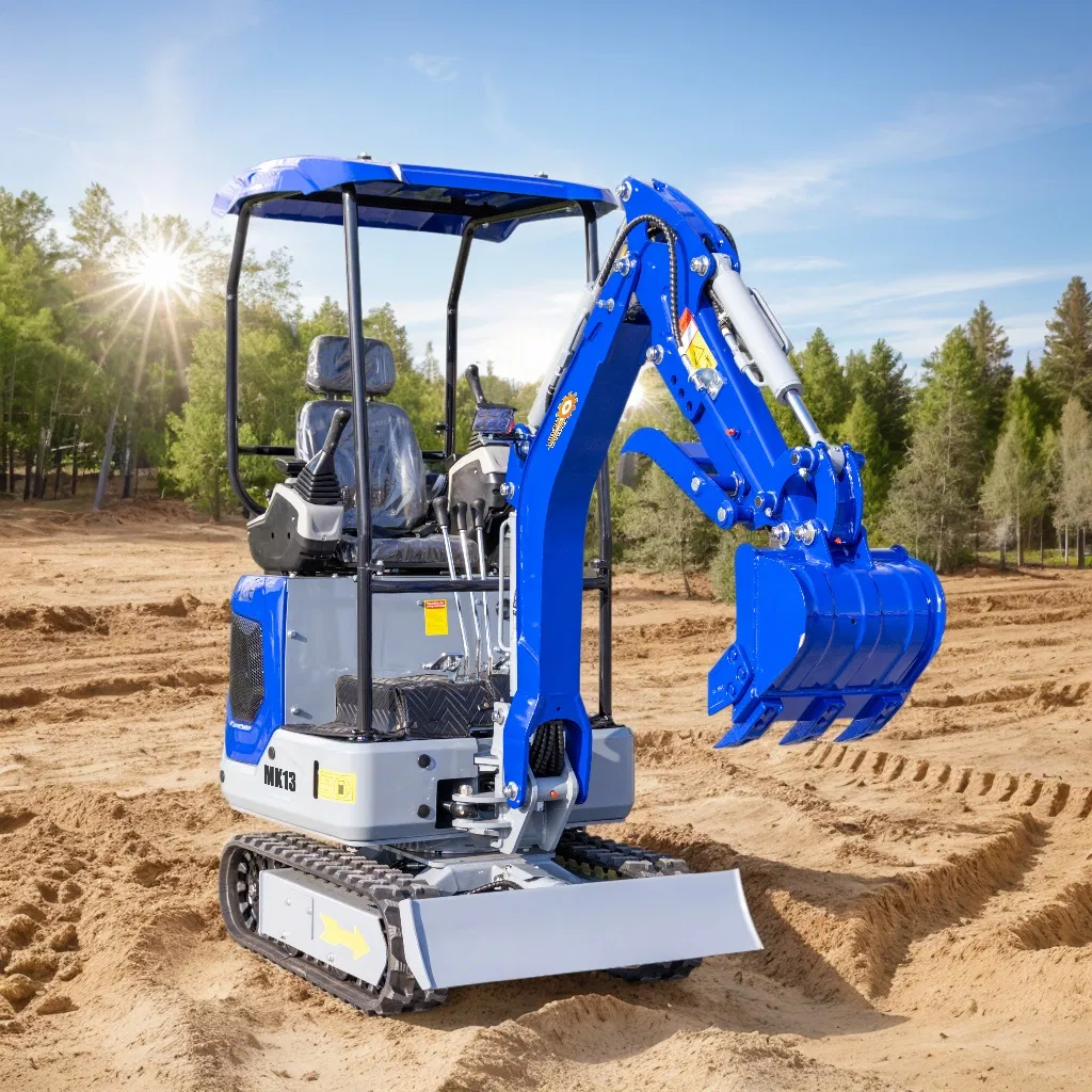 Chinese EPA Euro 5 Hydraulic Rubber Track Cheap Small Kubota Diesel Engine 1 Ton 1.5 Ton 1.7 Ton 1.8 Ton 2 Ton Compact Mini Pelle Excavator