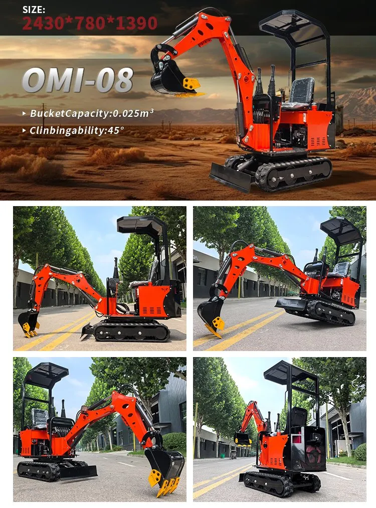 Mini Excavator Detail 1