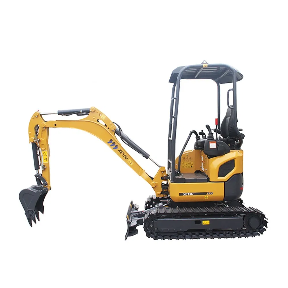 Construction Equipment Electric 1.5 Ton Micro Crawler Digger Excavator Xe15u Chinese Hydraulic Small Mini Track Wheel Backhoe Excavator 1ton for Sale