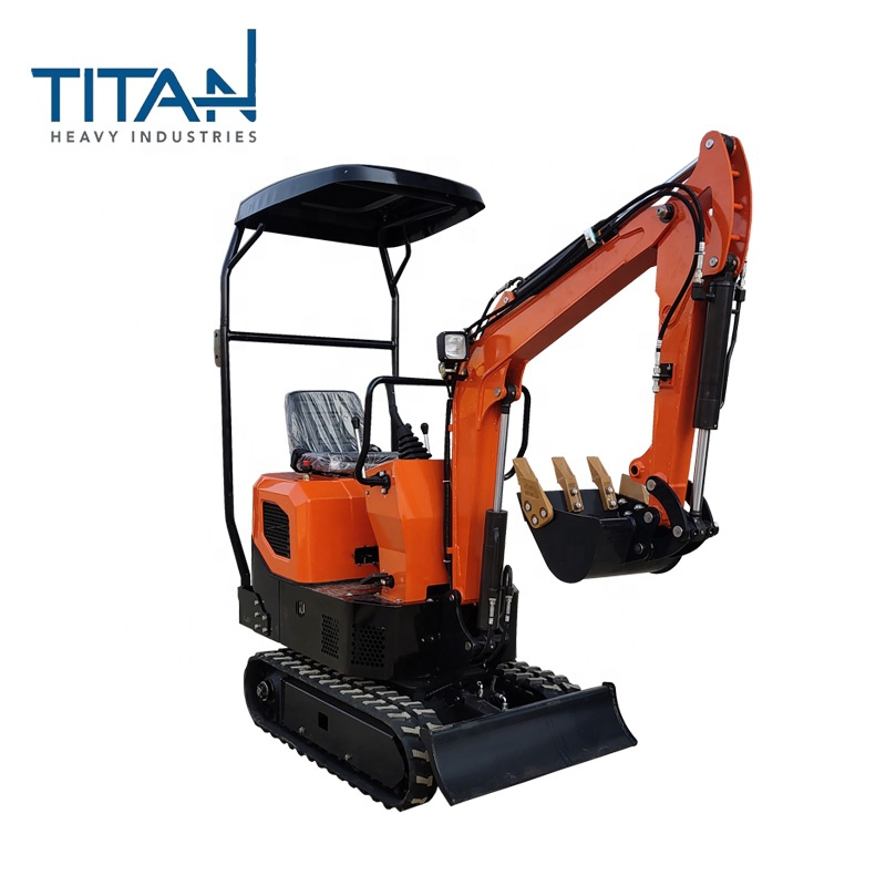 TL10E mini amphibious excavator 950kg in excavating machinery small digger