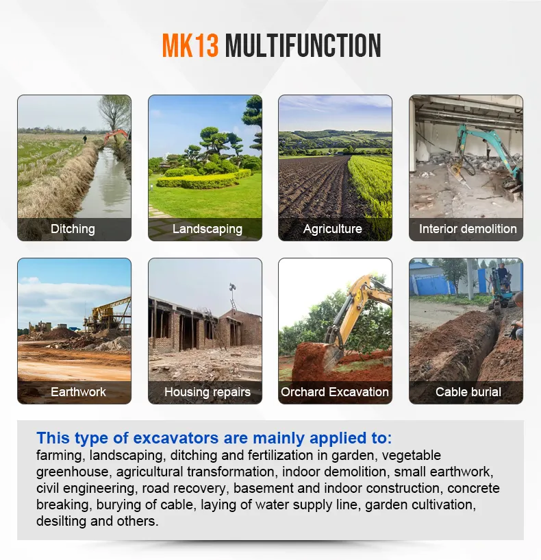 Mini Excavator View 3