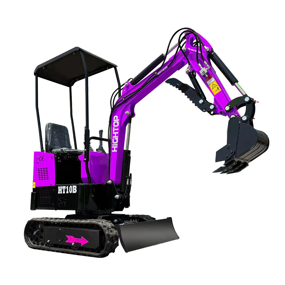 Popular Factory Price Hightop Mini Excavator with Retractable Track