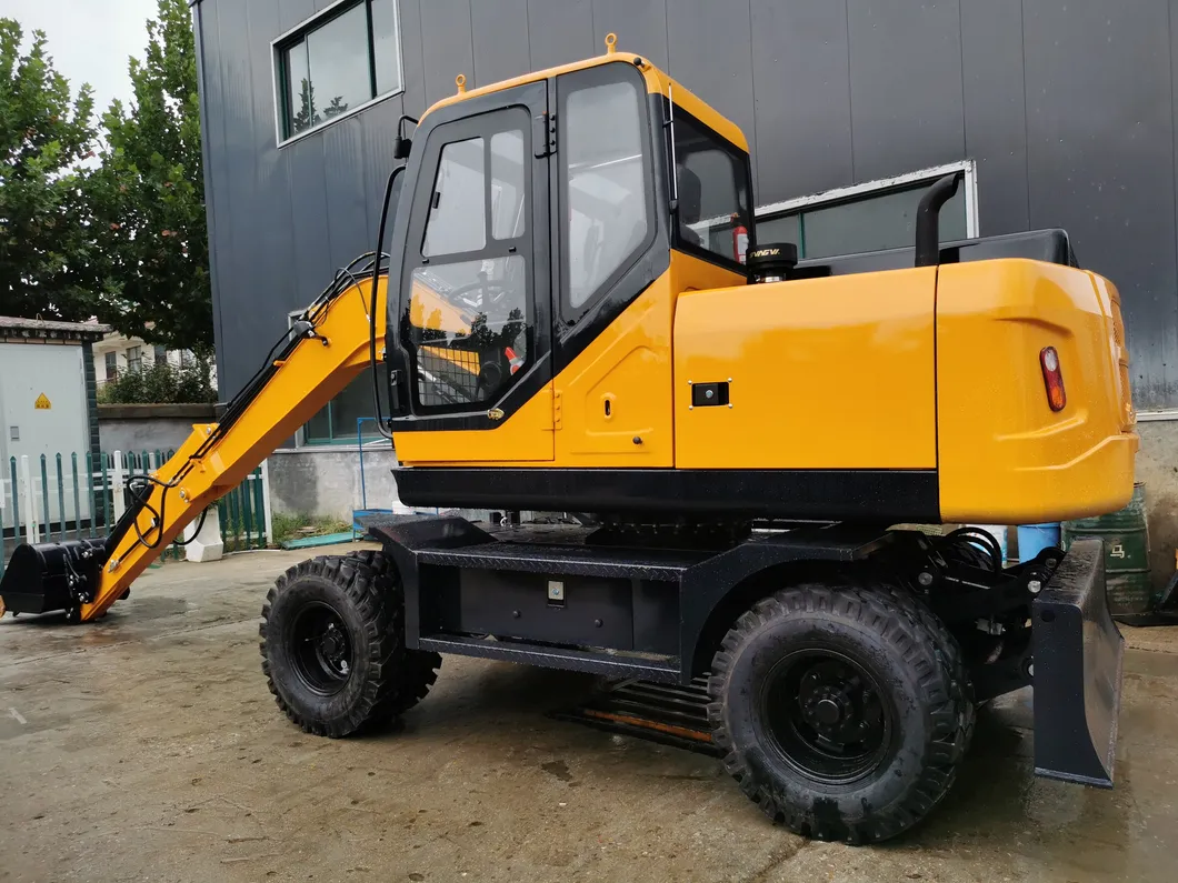 Wheeled Excavator Display 4