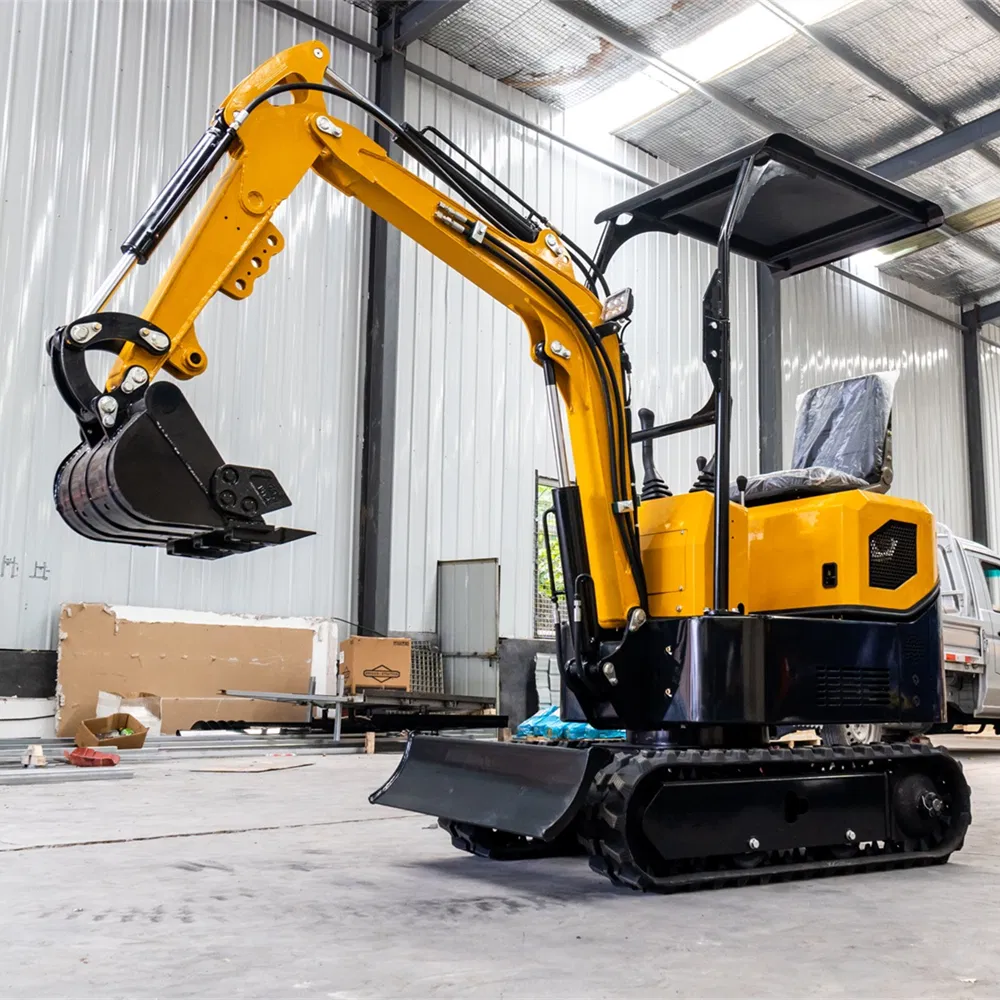 Mini Excavator View 1