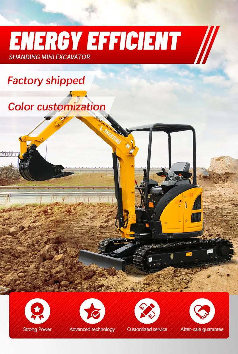 Hydraulic Mini Crawler Excavator SD25U