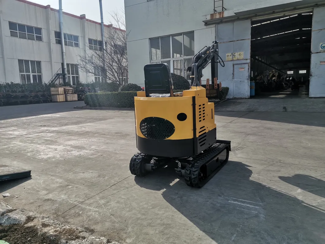 HT15 Mini Excavator Side View