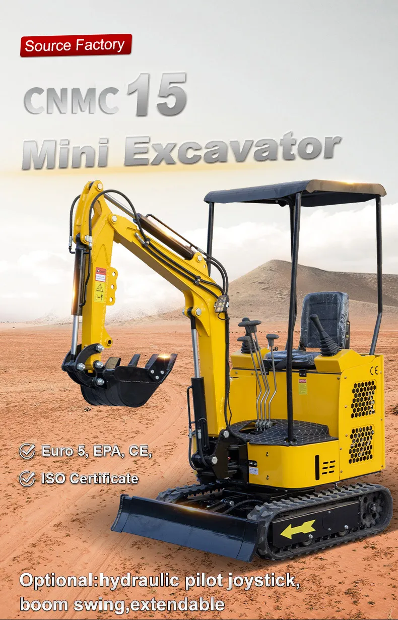 Mini Excavator View 1