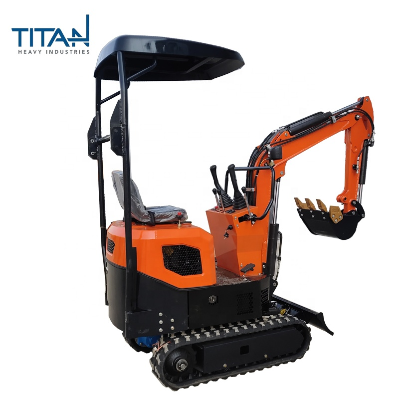 TL10E mini amphibious excavator 950kg in excavating machinery small digger