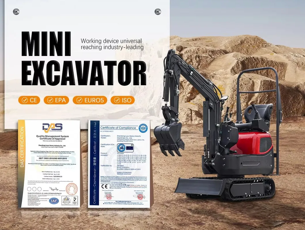Mini Excavator Work