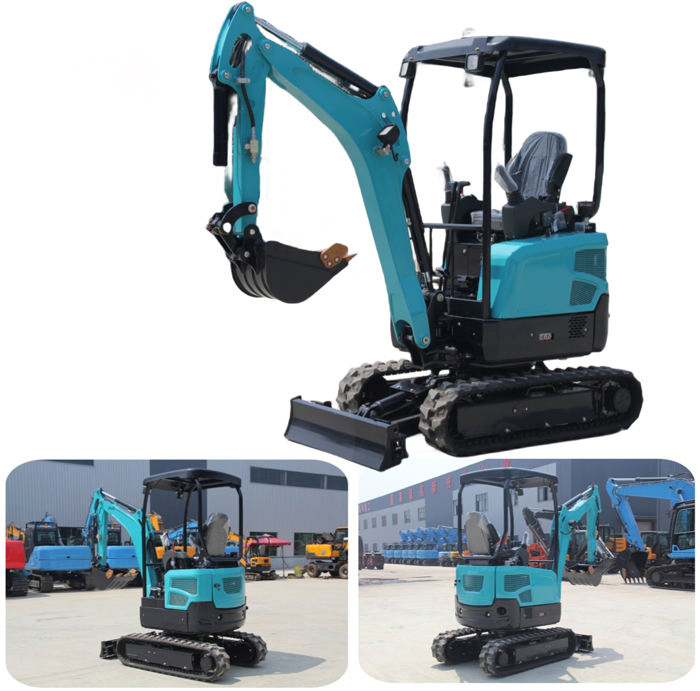 Micro Small Wholesale Wolong 0.8ton 1.8ton 2ton Mini Excavator Electric Drive Digger for Household Orchard Farm Greenhouse Construction Works
