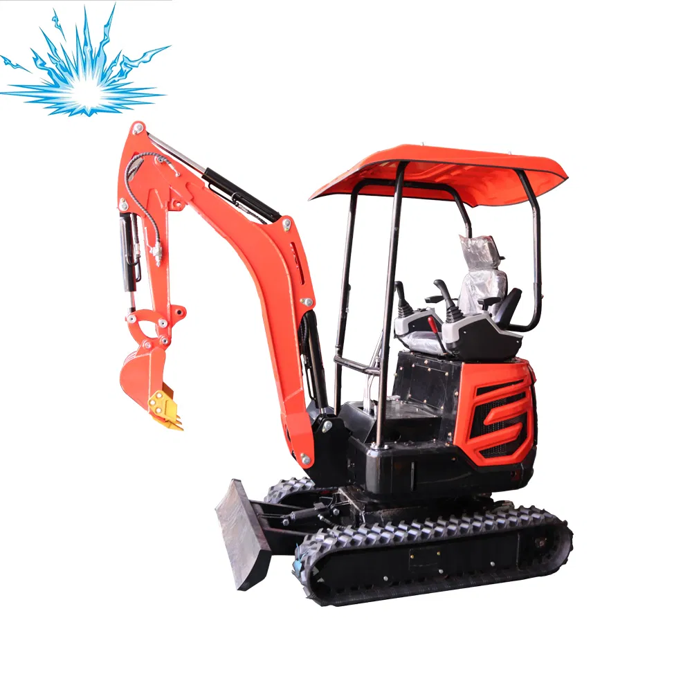Chinese Good Price Reliable Supplier Long Reach Arm Agricultural Mini Crawler Excavator for Garden and Farm