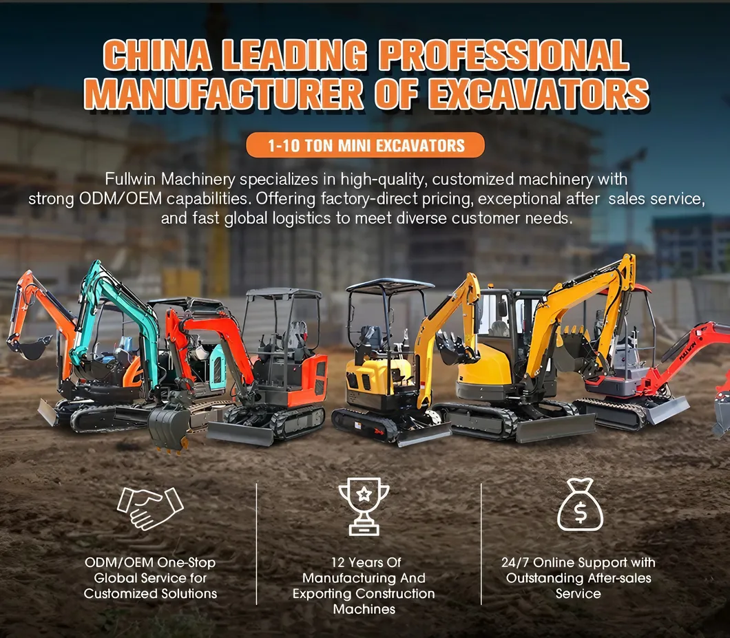 Mini Excavator View 1