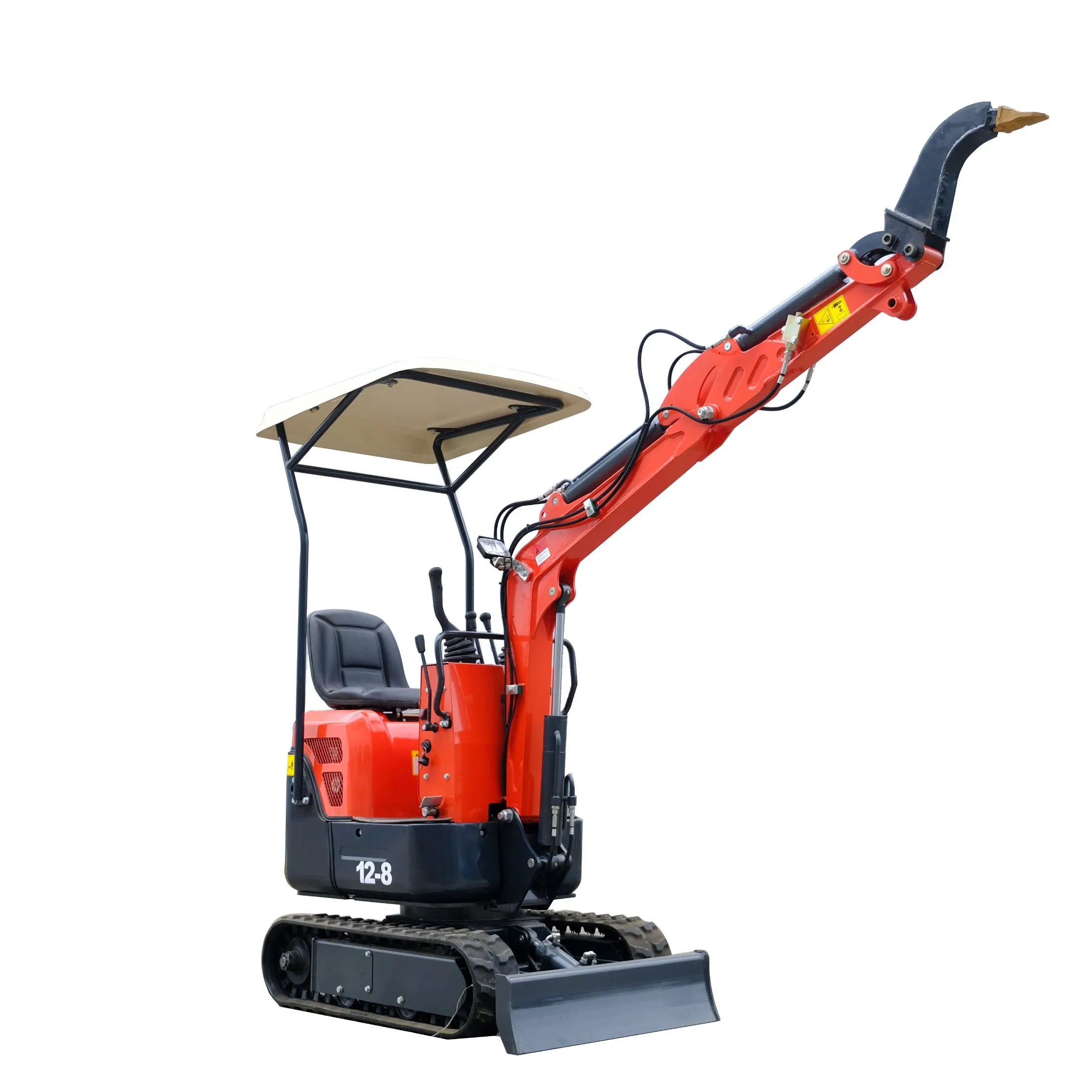 0.8 1.2 1.5 2 Ton Electric Hydraulic Micro Small Crawler 1 Ton Mini Digger Bagger Mini Excavator