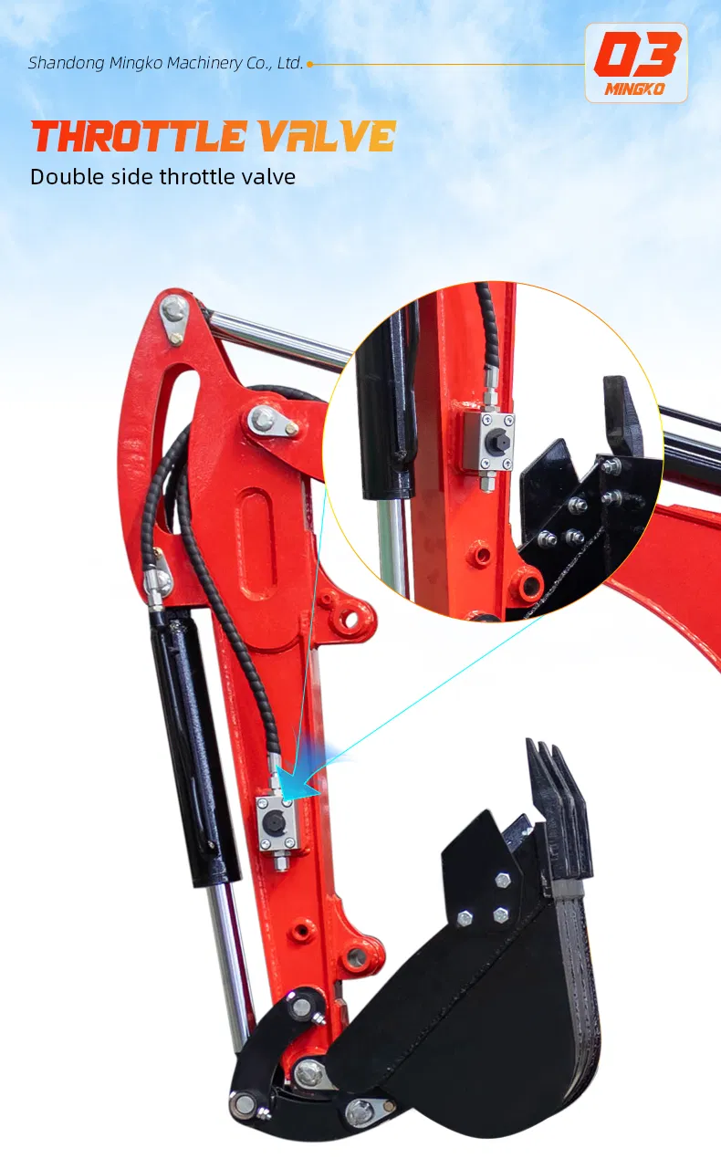 Diesel Electric Hydraulic Mini Small Micro Crawler Excavators