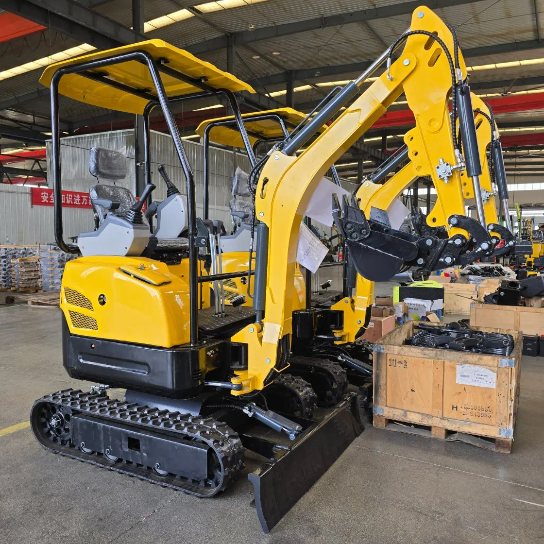 1.5t Excavator Euro 5 Hydraulic Digger Wholesale Excavators Mini Excavator with Thumb