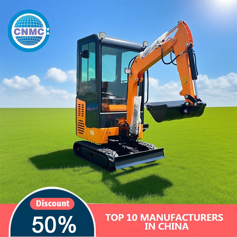 Full Rotation Zero Tail Swing Mini Excavator 360° Flexible Operation Wall Avoidance Design for Alley Construction Mini Excavator