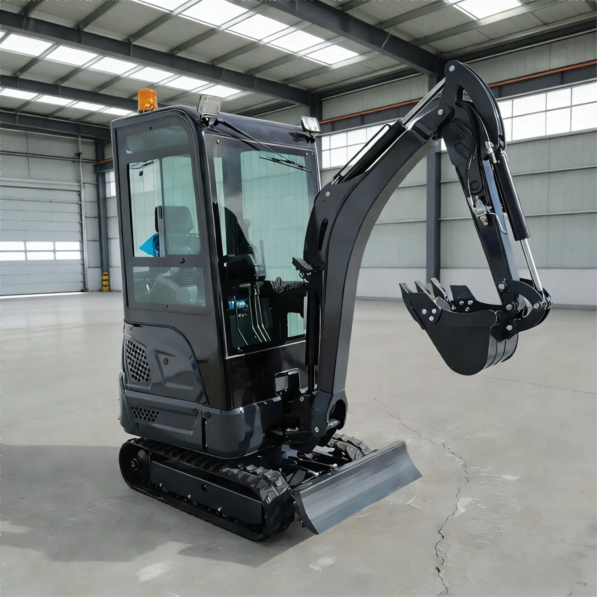 Retractable Tracks Quick Coupler 1t 2t 1.8t Mini Excavator EPA ISO9001