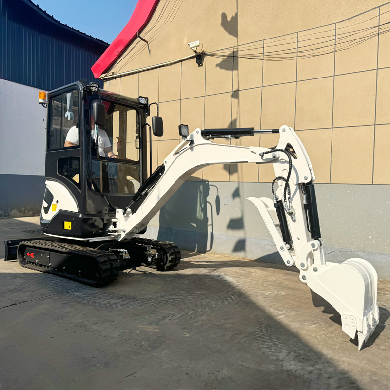 Latest Type Micro Digger Excavator Machine 2 Ton 2.5ton Mini Crawler Excavator with Cabin