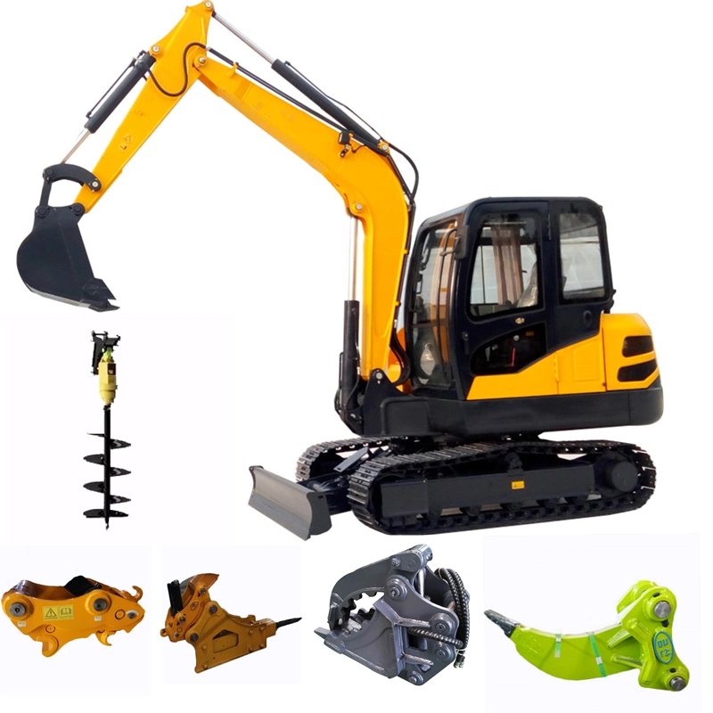 1000kg Garden Micro Farm Hydraulic Mini 1 Ton Electric Excavator